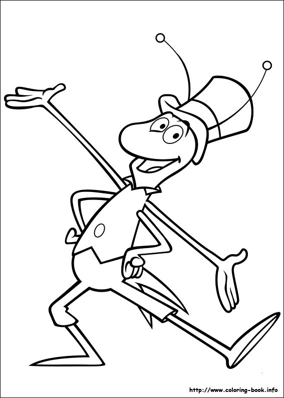 Maya the Bee coloring picture